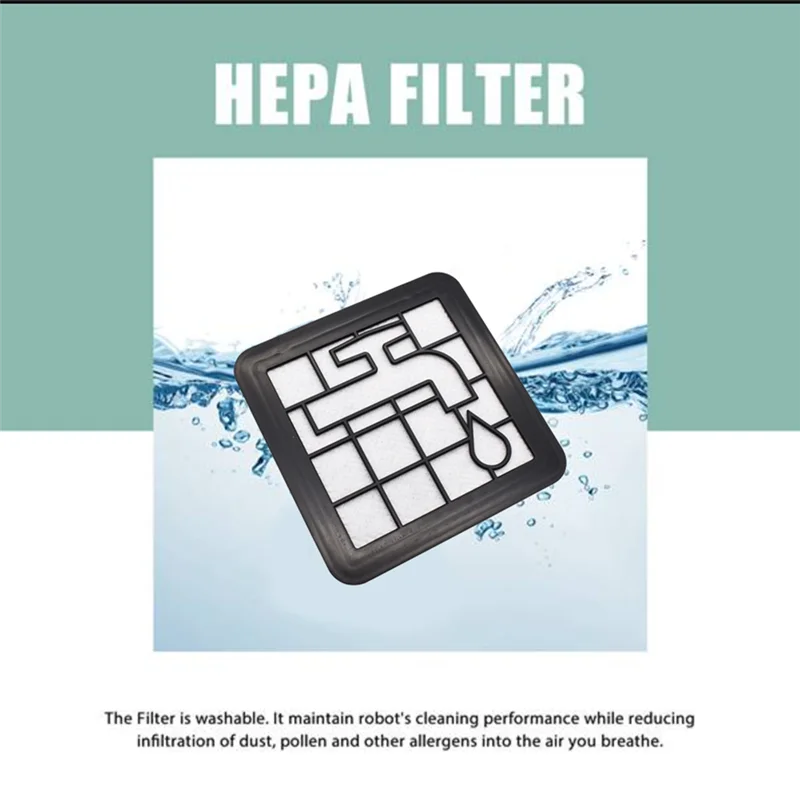 WHYY - Zmywalne części filtra HEPA do odkurzaczy FC8010 FC9331 FC9515 FC9516 Power Pro Compact, części do czyszczenia gospodarstwa domowego
