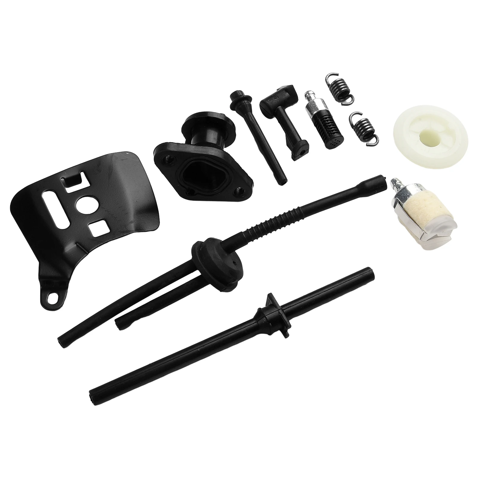 Chainsaw Parts Chainsaw Kit Spare Parts 2-Stroke Bar Plate For 2500 25cc Fuel Oil Hose Replacement Accessories