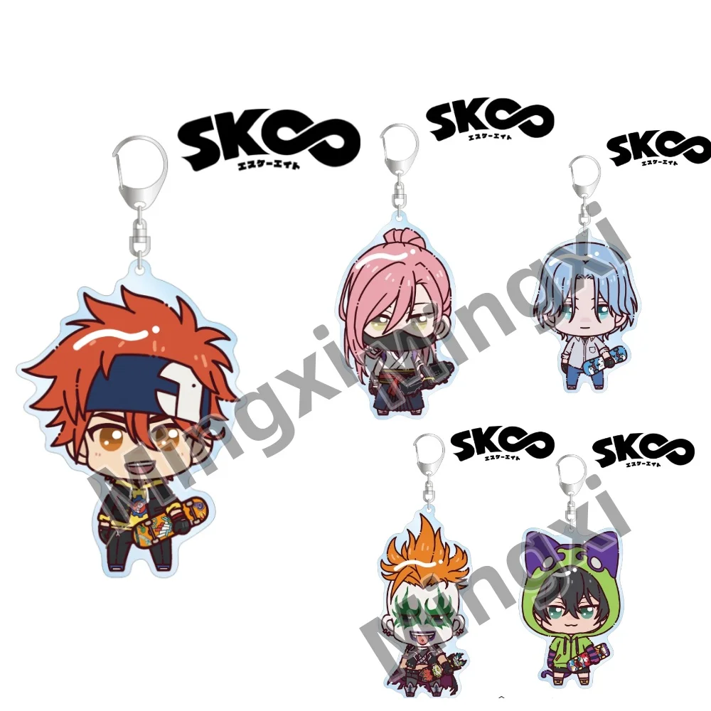 

Anime SK8 the Infinity Acrylic Action Figure Stand Model Cosplay Character Reki Miya Plate Desk Decor Standing Sign Friends Gift