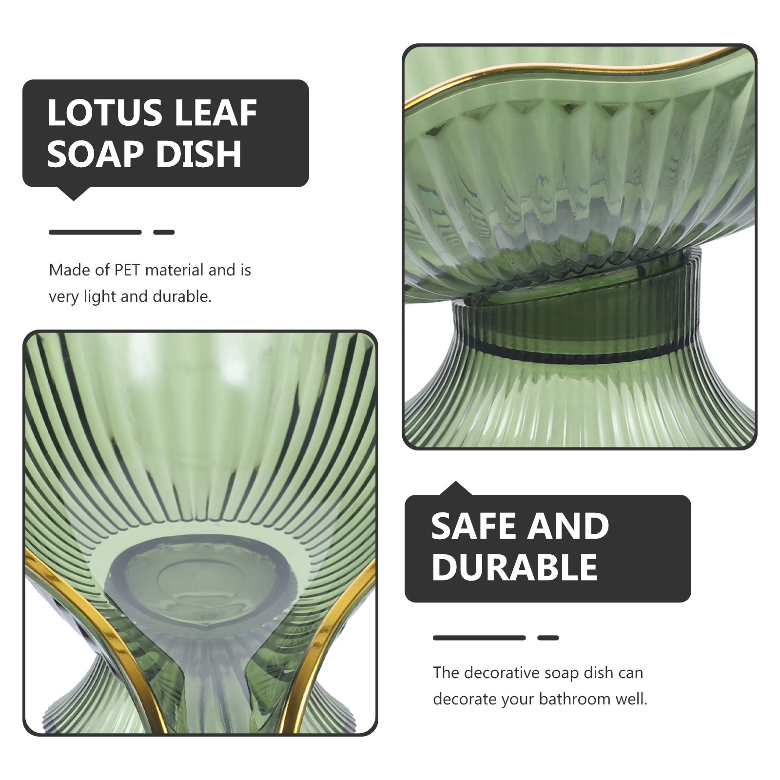 

Drain Soap Dish Holder Plastic Self Draining Tray Bathroom Kitchen Necklace Ring Storage Multifunctional Easy Clean Stable