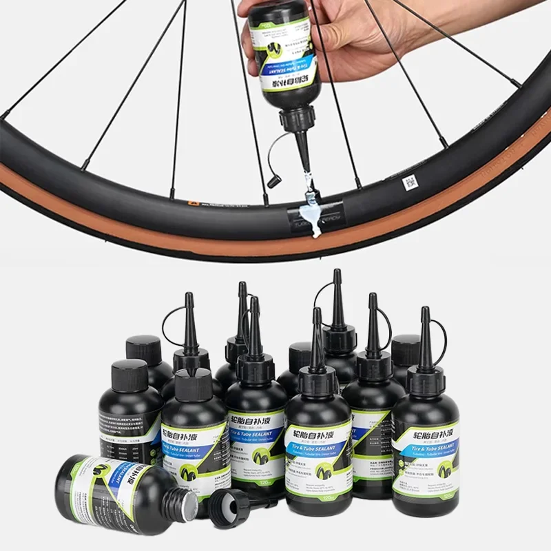 OVTK Bicycle Tubeless Tire sealant 1/2/3/4/5PCS MTB Road Bike tire repair kit 120ml Tire repair glue Bicycle accessories