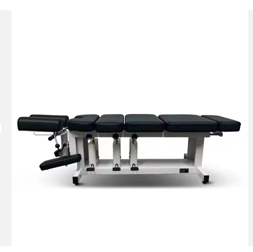 Chiropractic bed American manual bed rehabilitation bonesetting beauty bed electric lifting folding massage table press