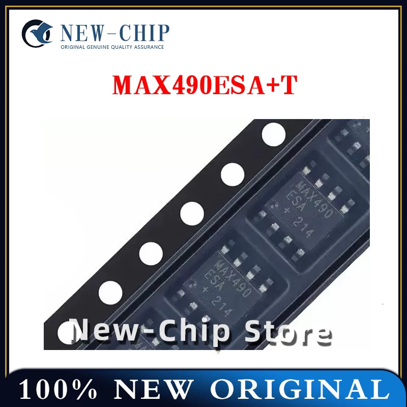 

5PCS-100PCS/LOT MAX490ESA+T Patch SOP-8 RS-485/RS-422 transceiver chip NEW ORIGINAL MAX490