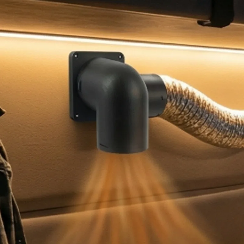 75/60 مللي متر البلاستيك L-شكل أنابيب الهواء الكوع منفذ موصل ل Webasto Eberspaecher الديزل وقوف السيارات سخان اكسسوارات #2