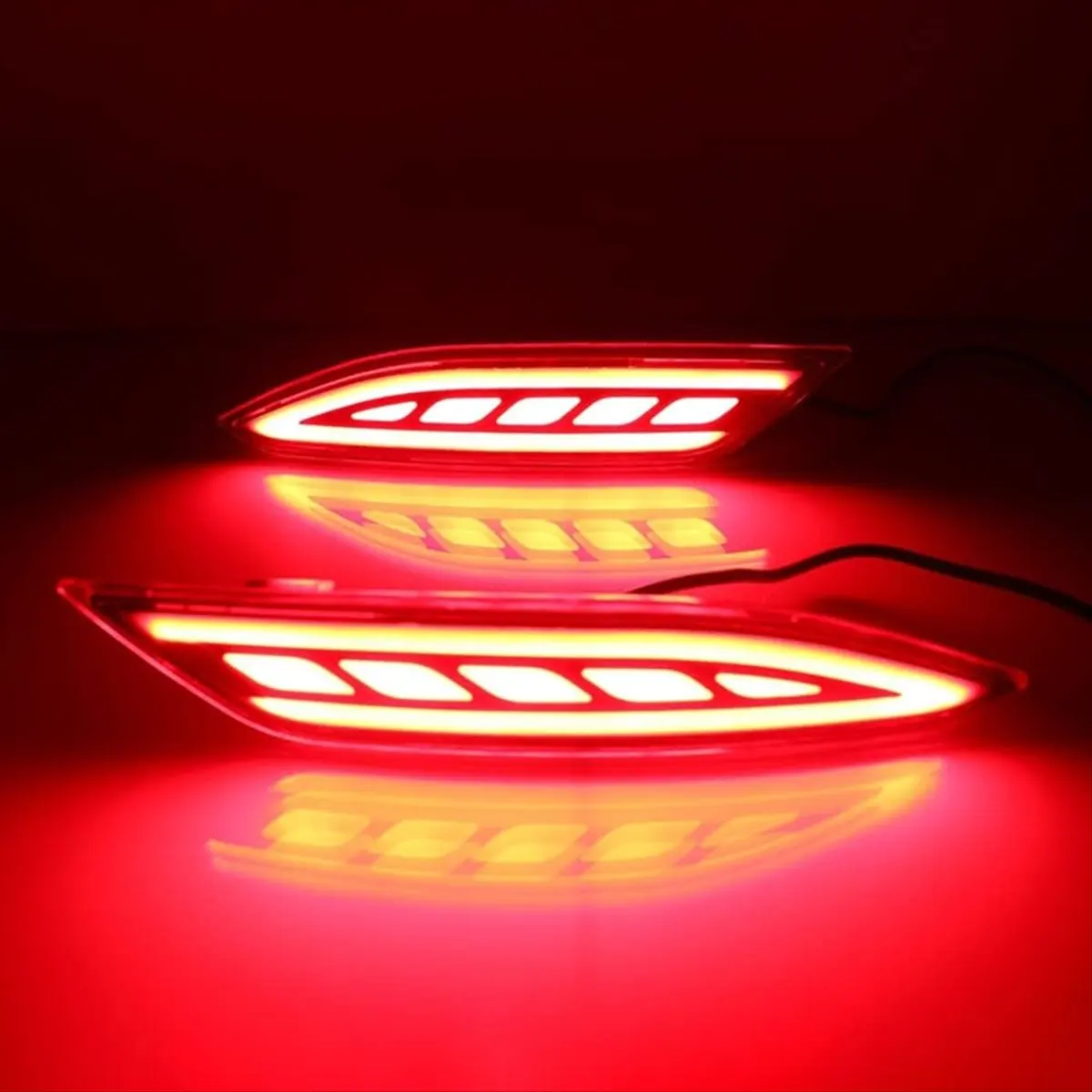 Rear LED Reflector Tail Light for Vezel -V 2015-2020 Brake Lights Dynamic Sequential Turn Signal Light
