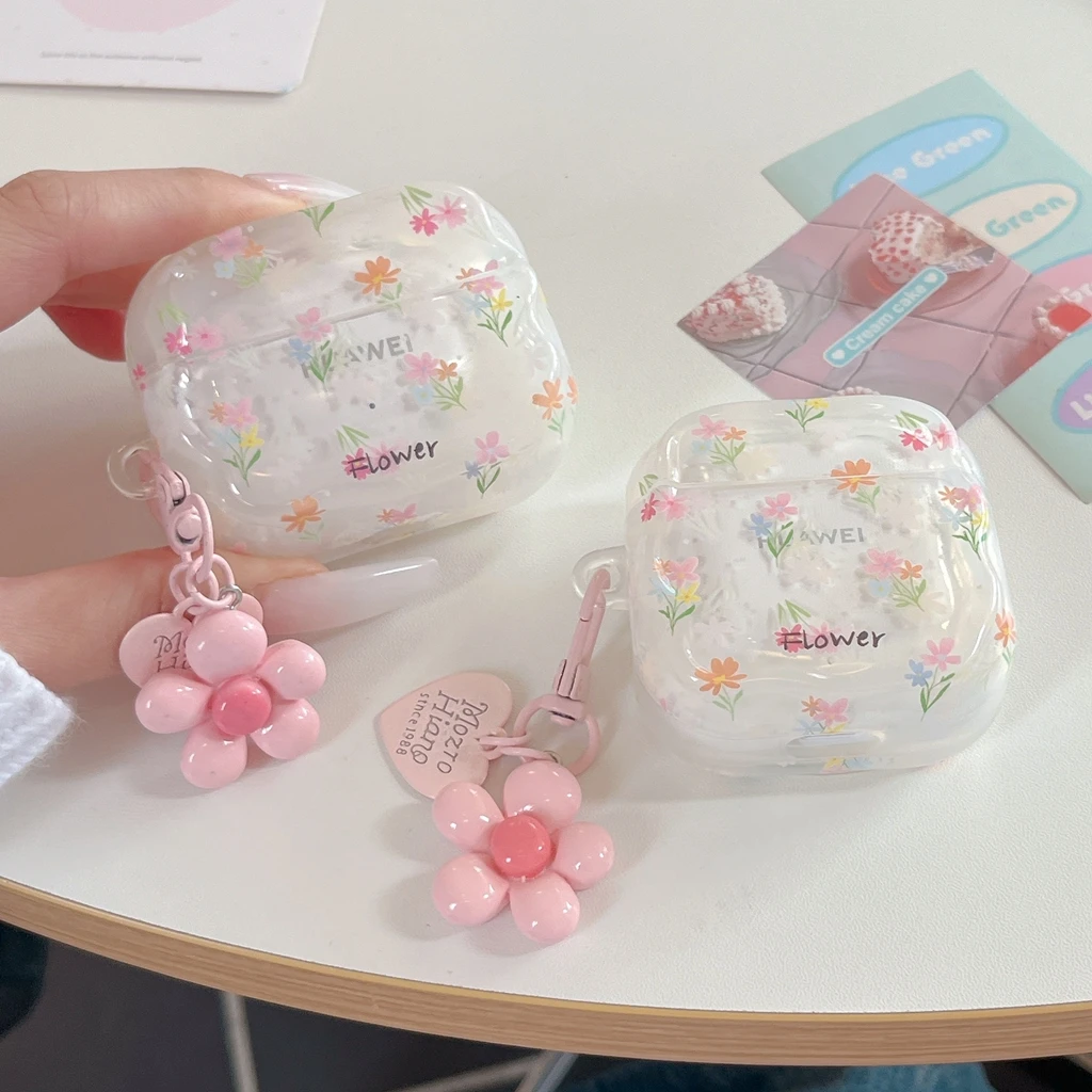 capa-protetora-para-fones-de-ouvido-huawei-freebuds-6i-5i-se3-se2-freeclip-2-com-design-de-flores-coloridas-e-borda-ondulada-a-prova-de-choque