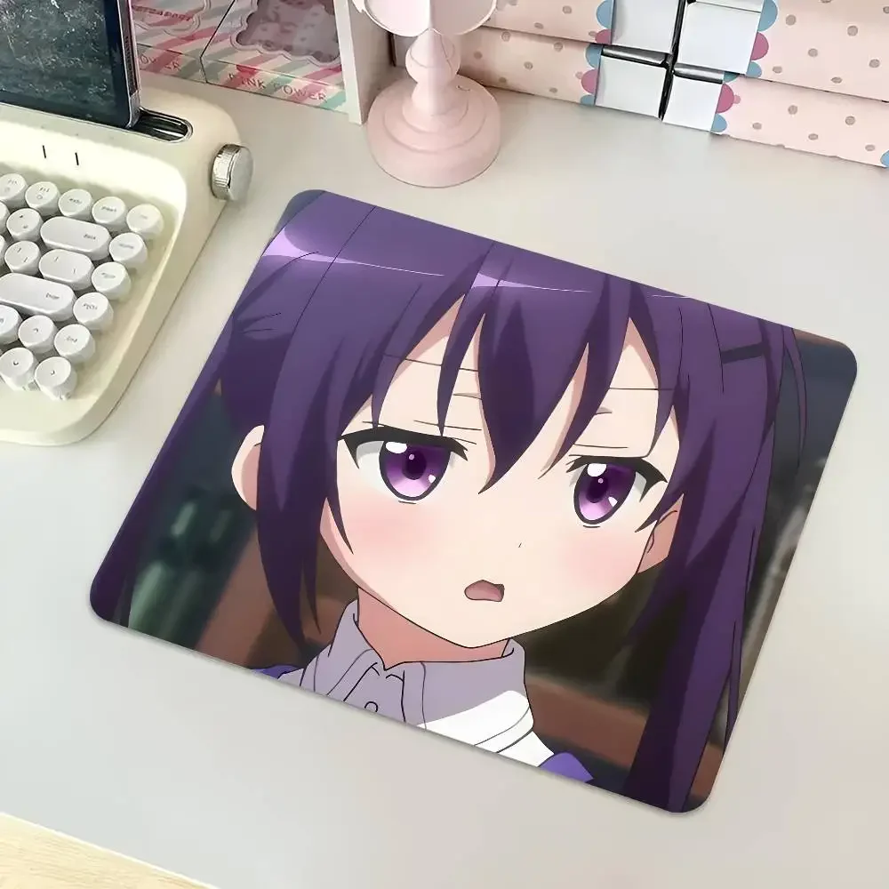 1pc Rize Tedeza Anime Characters Small Mousepad Keyboard Pad Laptop Cushion Non-slip Deskpad