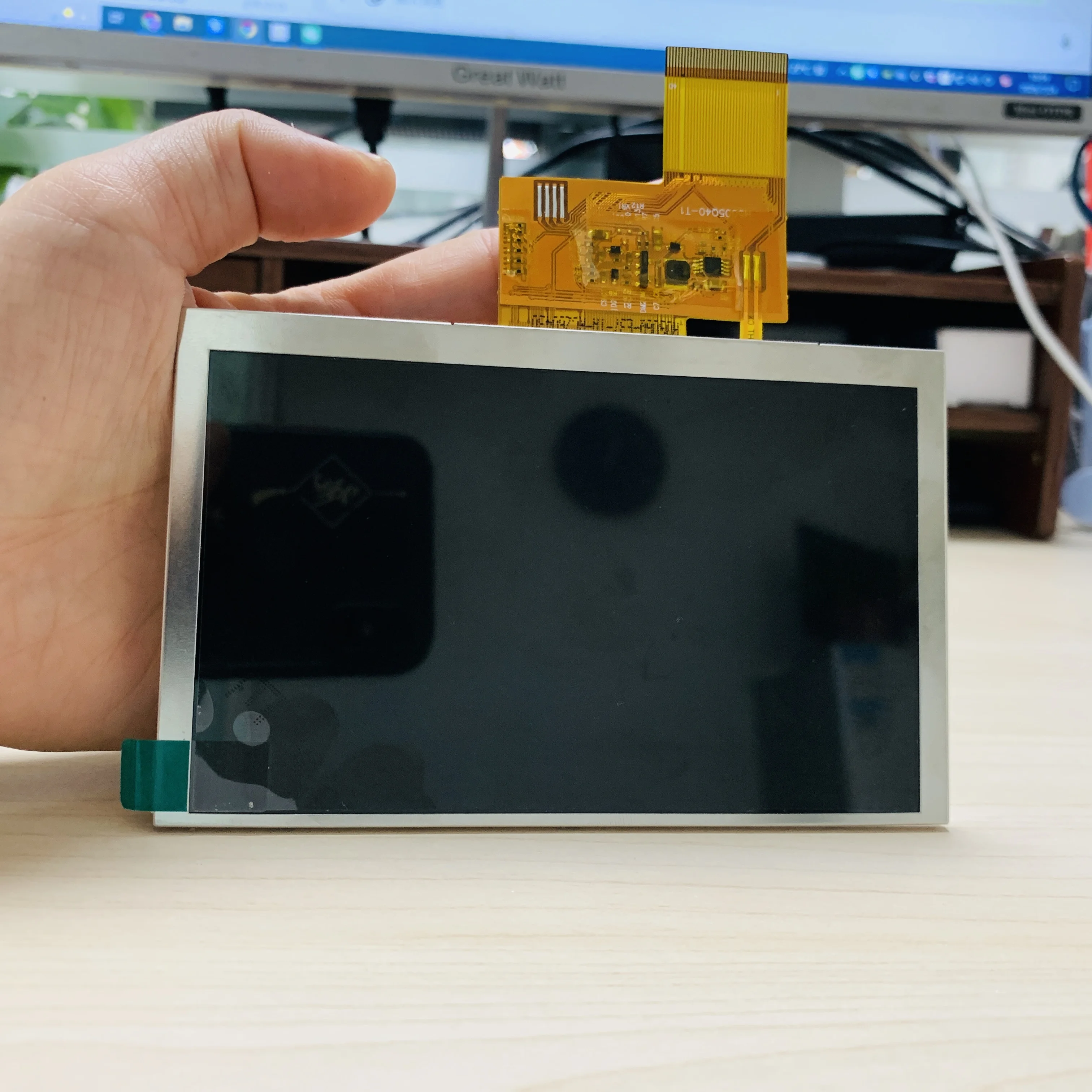 Original  LCD Screen Display for Signalfire  AI-9 AI-8C AI-7C AI-7V AI-8 AI-7 AI-6C AI-6A Fusion Splicer and clamps for AI9