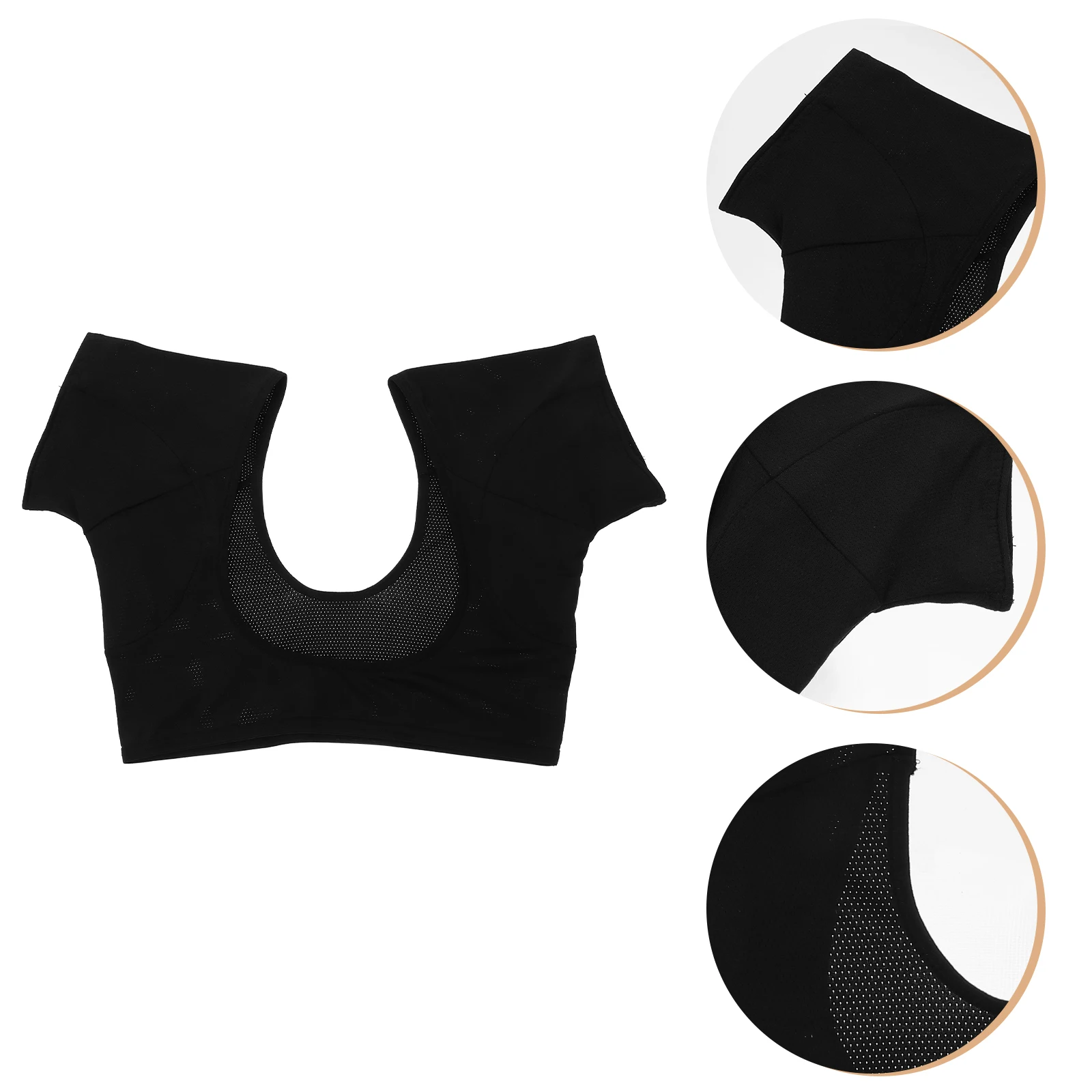 

1Pcs Armpit Sweat Vest High Absorbency Quick-Dry Underarm Sweat Pad for Women Comfortable Elastic Non-Slip Summer Wardrobe