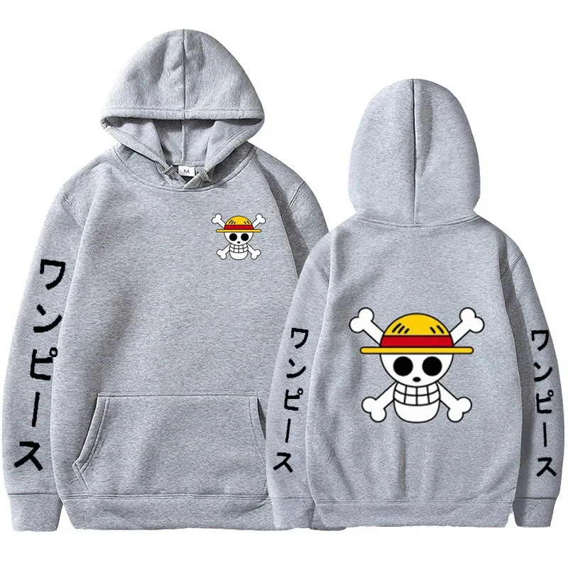 One Piece Series Inspiriertes Kapuzenpullover HerbstWinter Alltag Top Anzug Sowohl Männer als auch Frauen Anime Hoodie