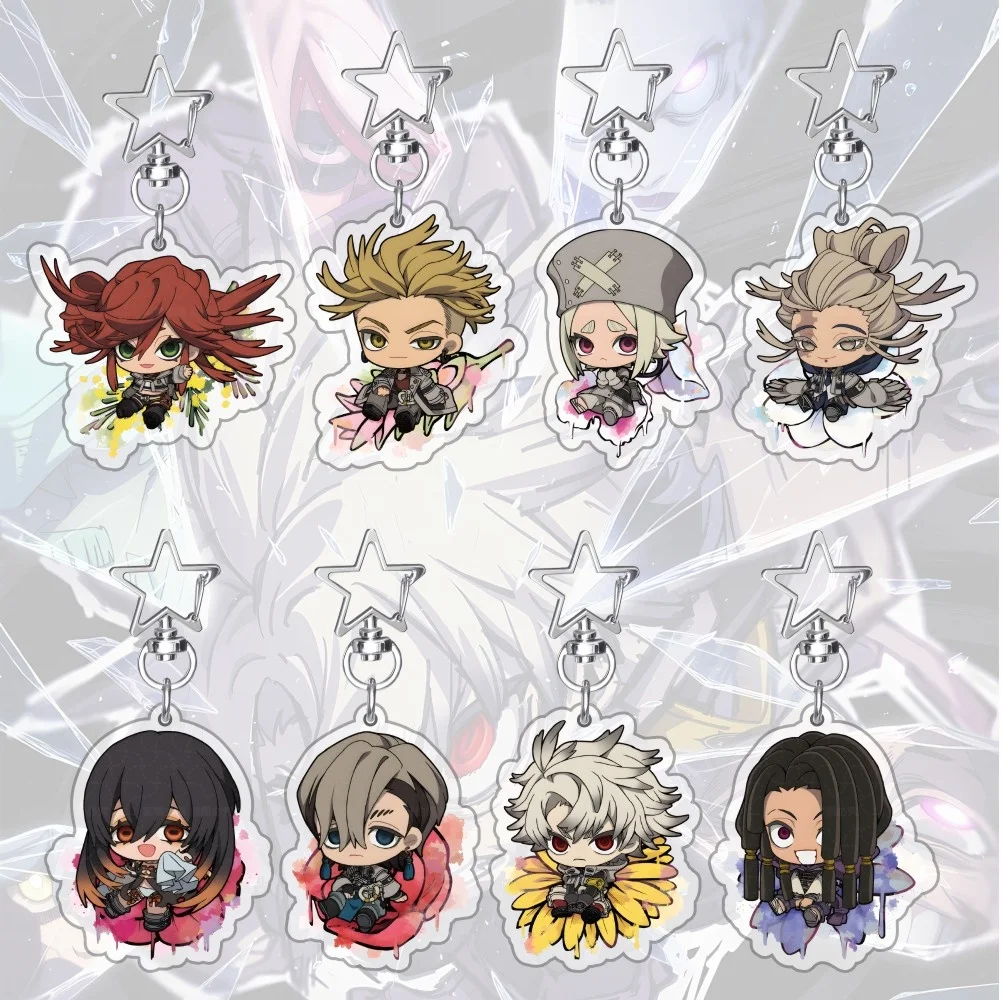 Аниме-Манга-gachiakuta-rudo-enjin-zanka-riyo-акриловый-брелок-для-ключей-брелок-подвеска-цепи-для-аксессуаров-сумка-фанаты-подарки