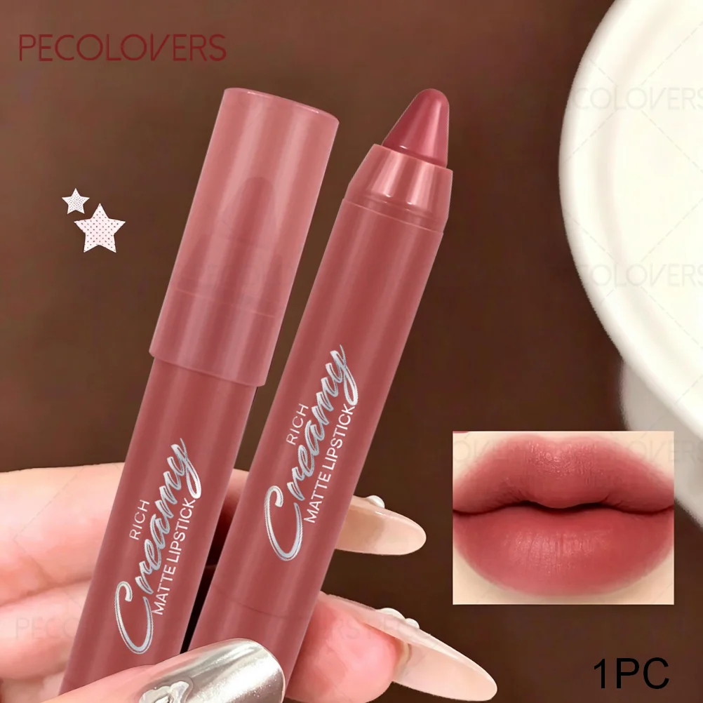 1PC 1PC Matte Lipstick Pen-Easy Glide, Non-sticky, Soft Comfortable Texture, Compatible With Various Lip Looks, Daily - Aliexpress Deal