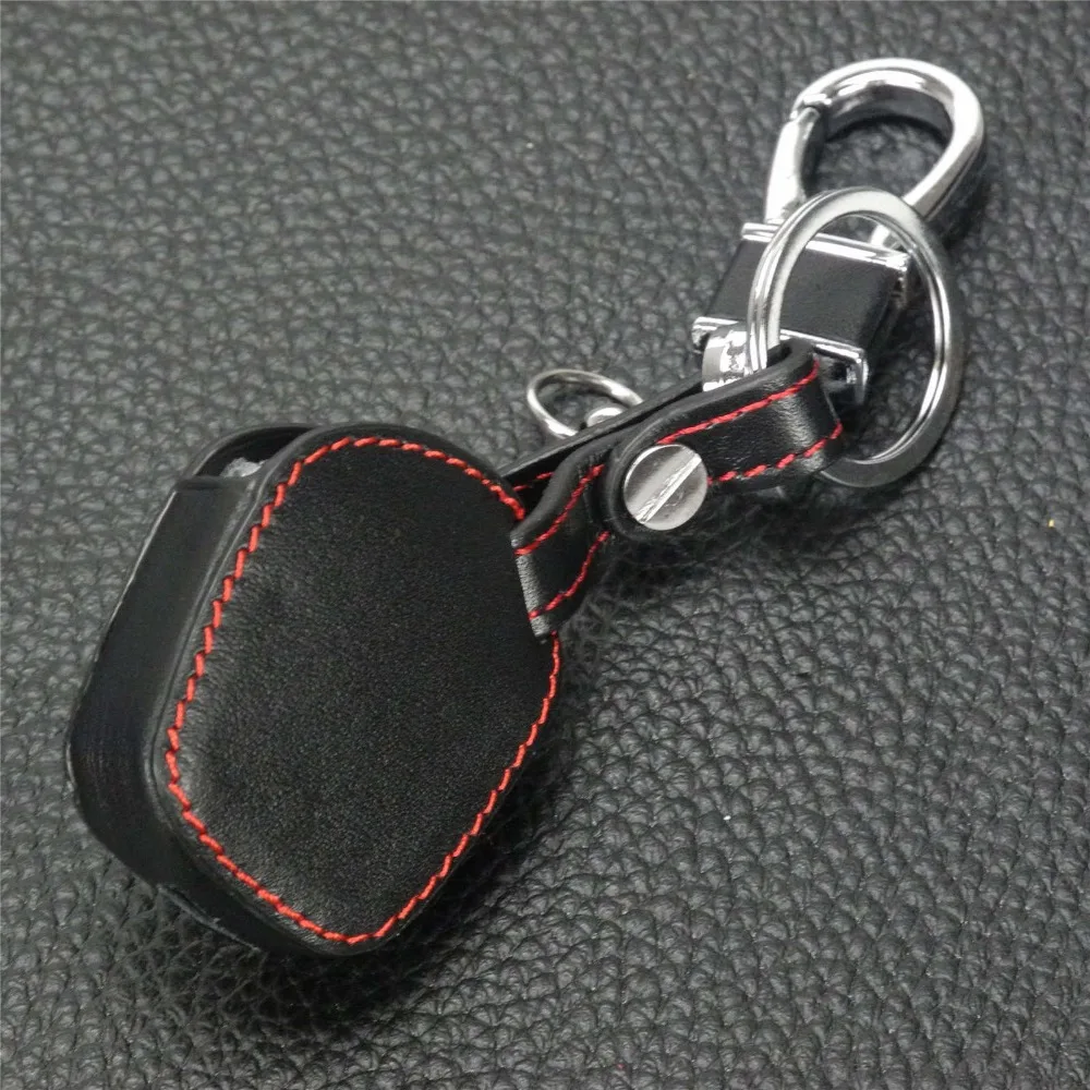 Jingyuqin 2 Buttons Remote Leather Car-Styling Key Cover Case For Suzuki SX4 Swift LIiana Vitara Jimny ALTO IGNIS ESTEEM