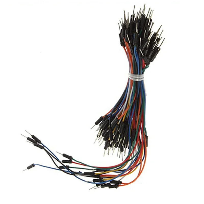 Male to Male Cable Bread Wires Breadboard For Arduino 65Pcs Board Solderless Leads Lots 65/Set Parts Repalcement