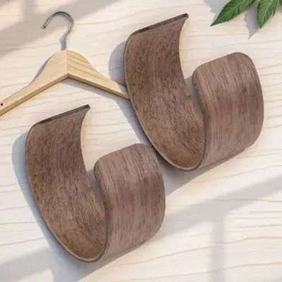 

2pcs Wooden Glass Cup Protective Sleeve Heat Resistant Non-Slip For Mug Tumbler Bottle Camping Hiking Travel Anti-Scald Cover