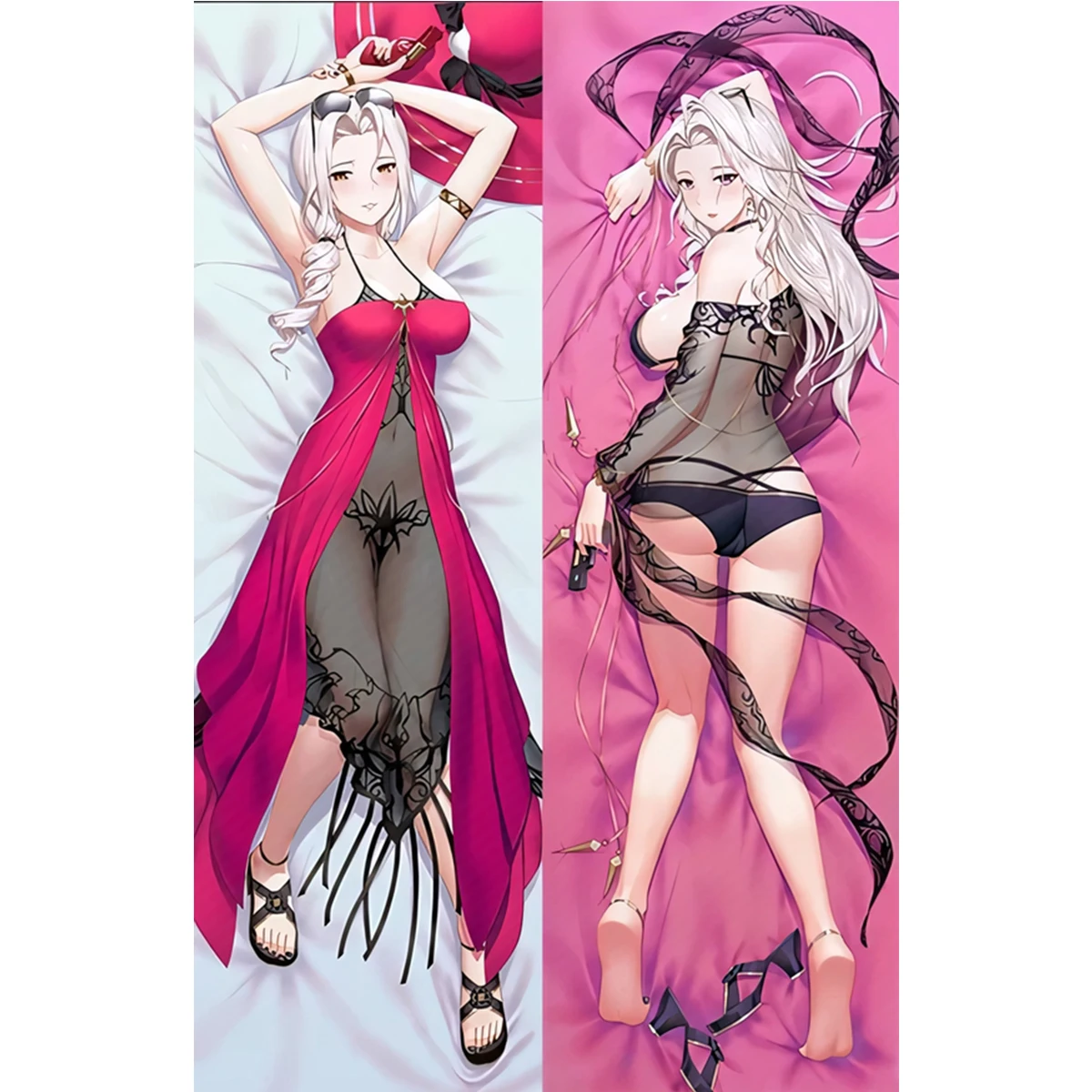 

Чехол Carmilla Dakimakura в стиле аниме Fate Girl Mistress C для взрослых, длительный размер в натуральную величину, обнимающая наволочка для равного тела, двусторонний принт