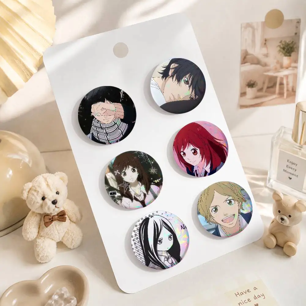 A-A-Ao H-Haru R-Ride Cute Cool Round Pin Badge Set For Anime Game Music  Fans Backpack Denim Jacket Hat Decoration