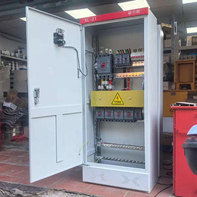Electrical control panel box, providing dual power automatic switching and power distribution protection for elevators