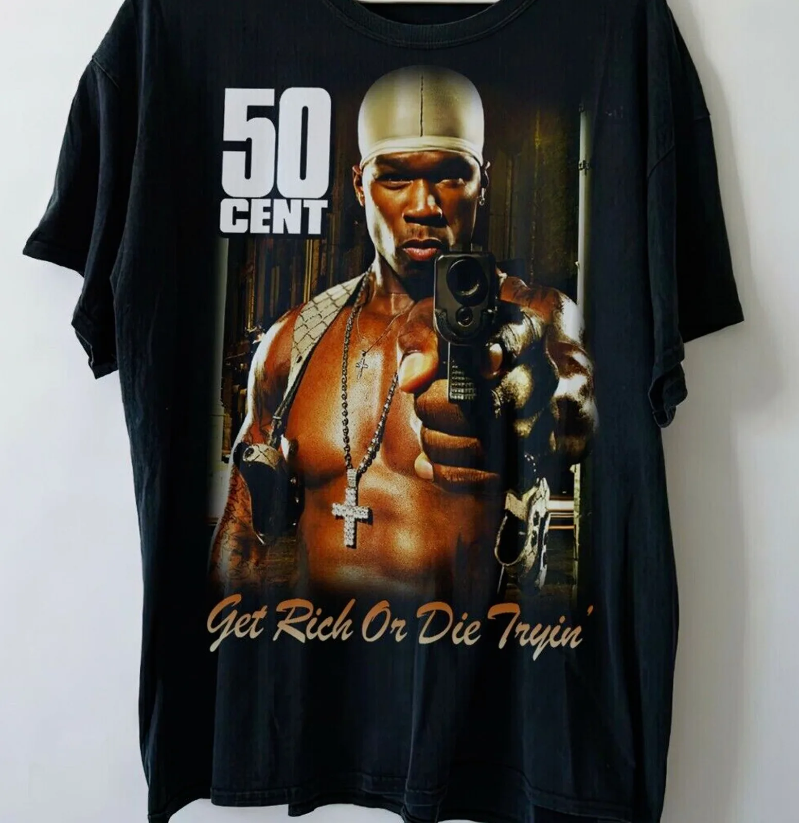 

50 Cent Get Rich or D ie Trying Shirt Black Unisex S-5XL