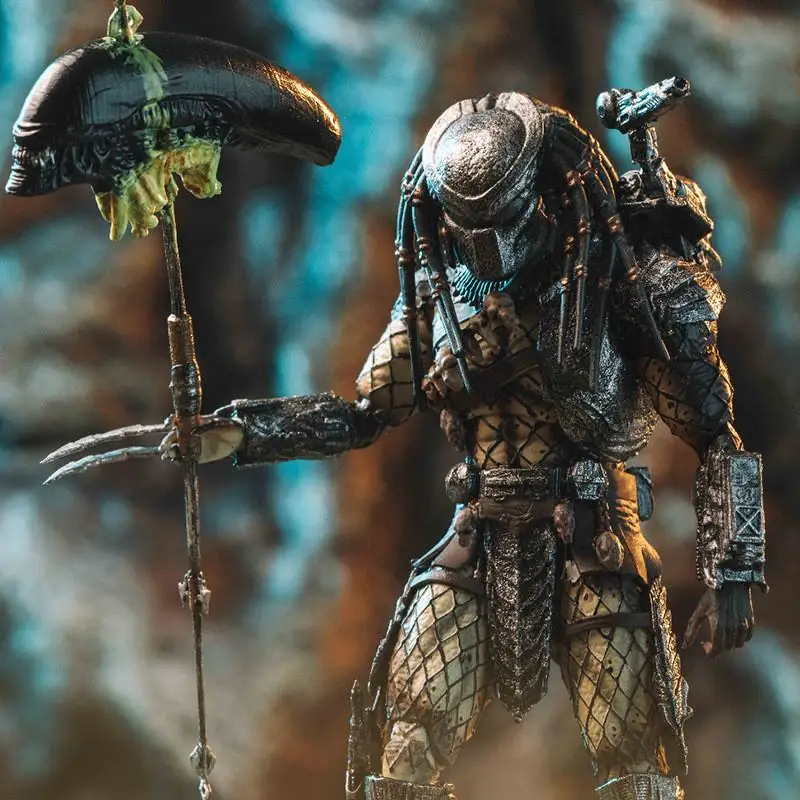 

Haia Alien Vs Predator Elder 3.75 Inches Super Articulated Lone Wolf Collectible Figure New Blood Model Action Toy