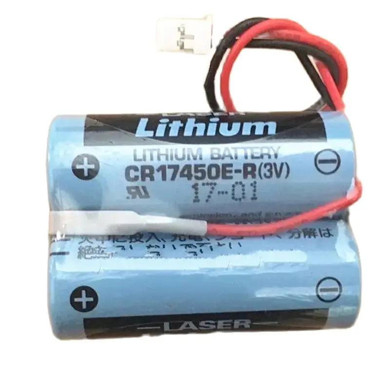 1pce CR17450E-R-2-CN10 3V PLC Industrial Control Lithium Battery