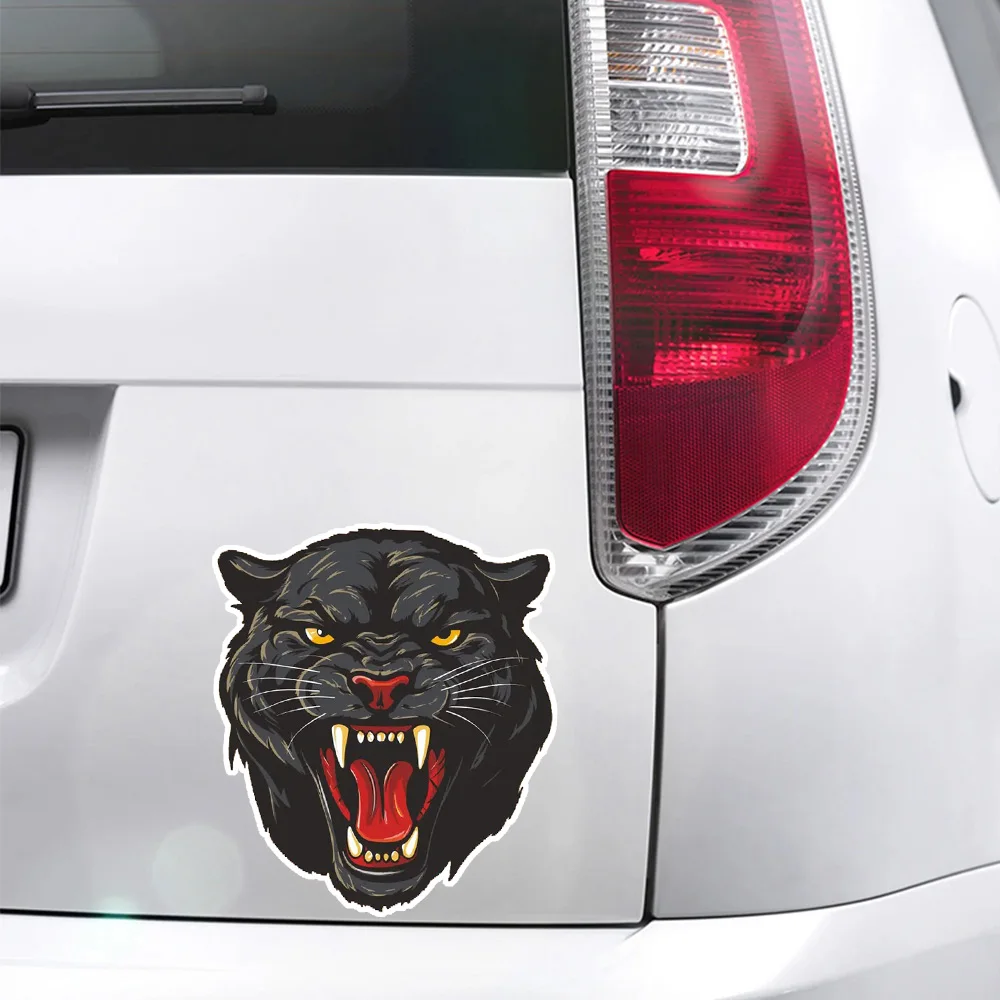 наклейки на авто большая пантера ягуар Waterproof Car Sticker Decal for Bumper, Window, Laptop,