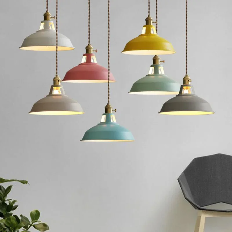 

Bedside Small Chandelier Modern Minimalist Nordic Creative Personality Restaurant Bedroom Macaron Aisle Balcony Bar Chandelier