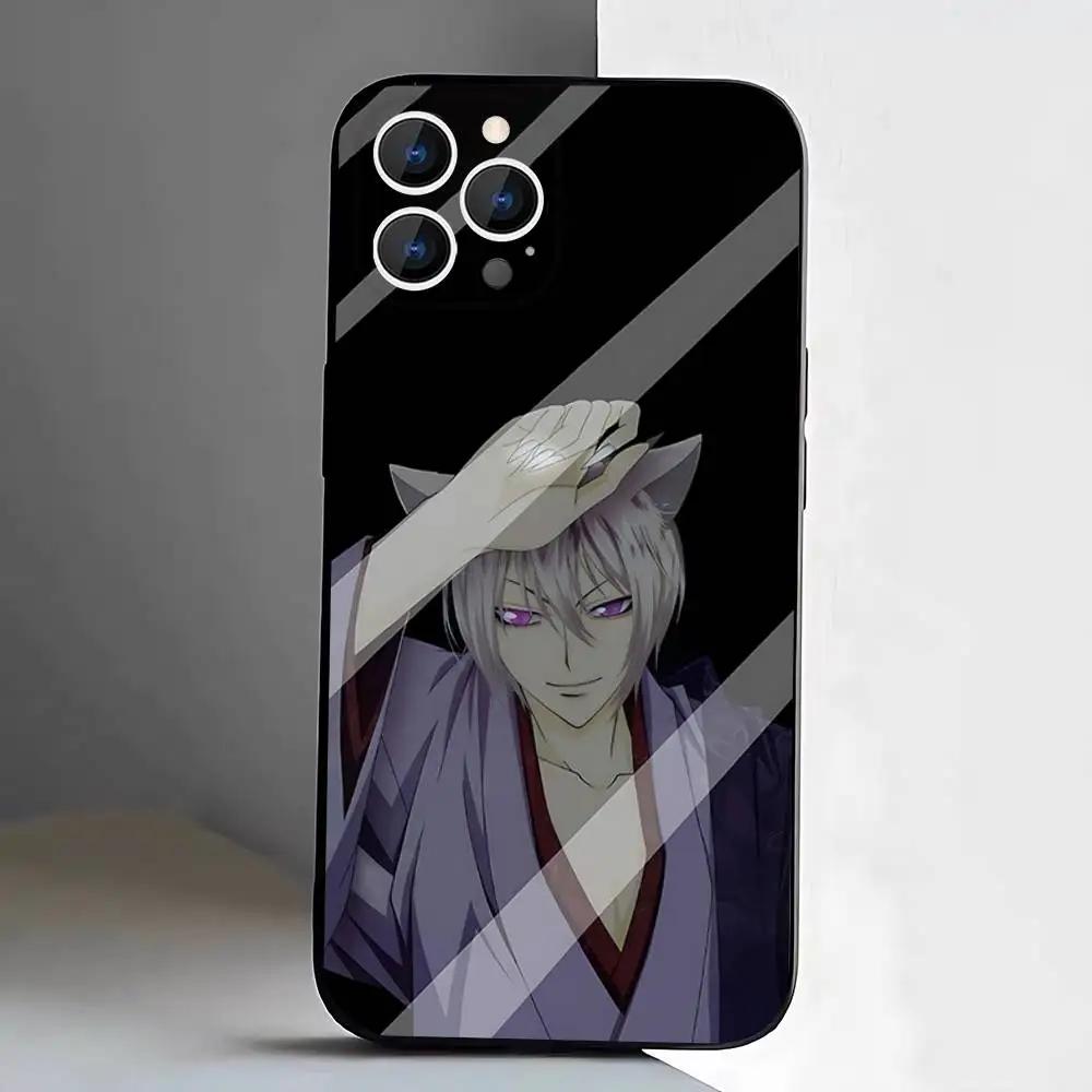 Custodia per telefono K-Kamisama Hajimemashita per iPhone 17,16,15,14,13,12,Pro,Max,Plus,E,SE4,Air,Mini scatola morbida nera