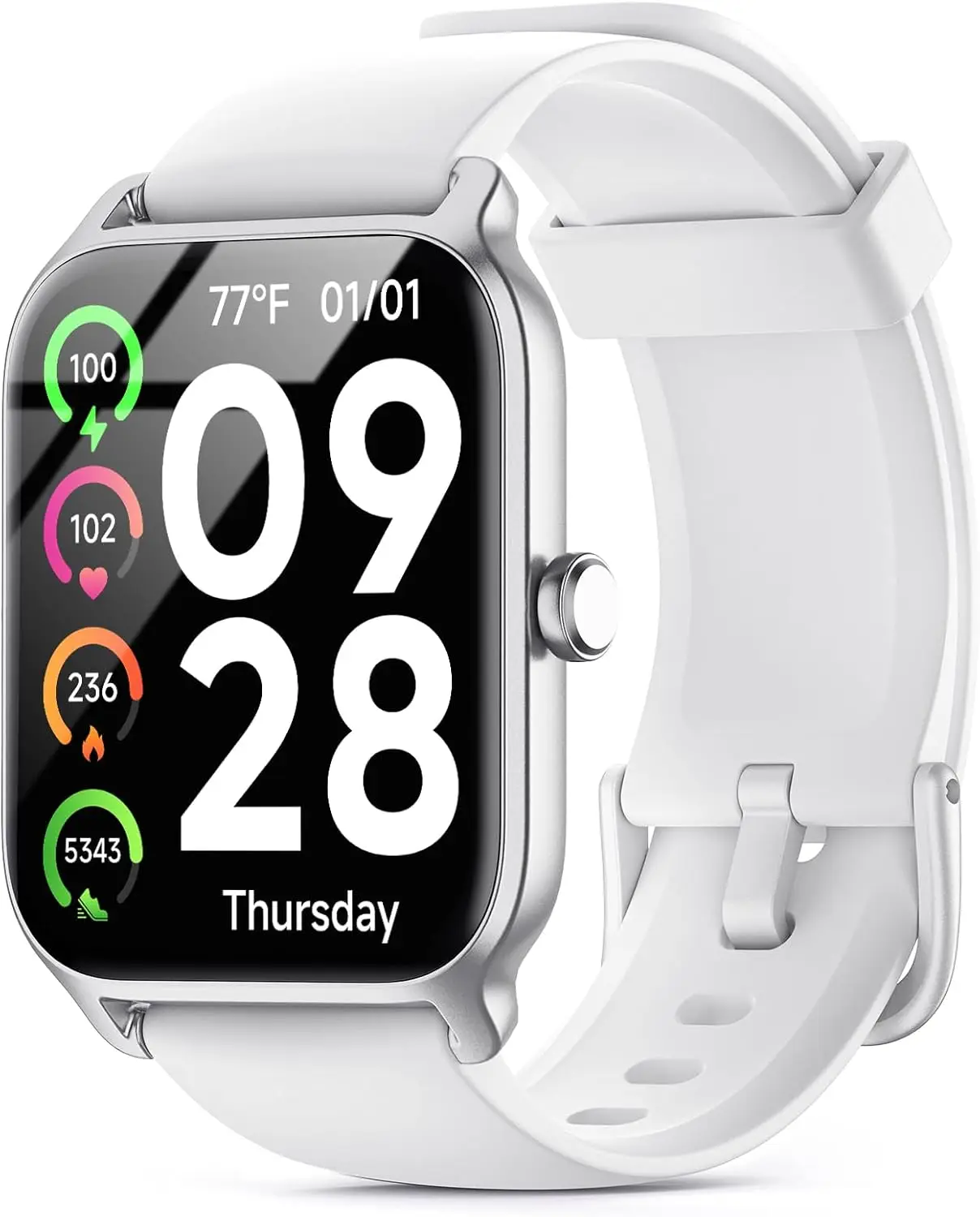 

Умные часы для женщин и мужчин, фитнес-трекер с поддержкой Bluetooth-звонков, водонепроницаемый пульсометр