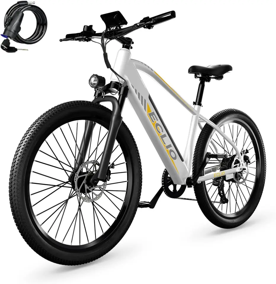 26" Electric Bike for Adults,750W Peak Motor Ebike with 48V Removable Battery,20MPH and 50 Miles Electric Commuter Bike for Men