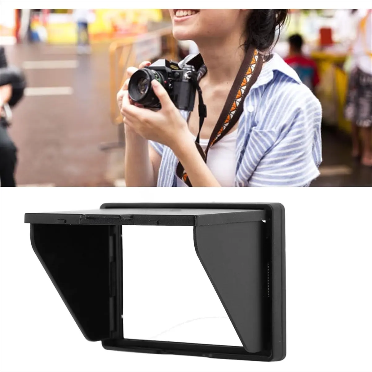 TCE Camera LCD Screen Hood Sun Shade,LCD Hood Shade Sunshade for A7/A7M2/A7R2/A7M3/A9,3.0 Inch LCD Screen Hood Shade Cover