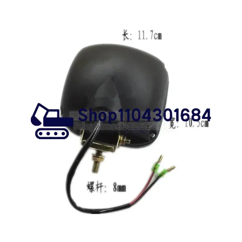 For Kubota Excavator Work Lights Cab Dome Lights Spotlights Headlights U15 30 155 161 163 165 183 Parts