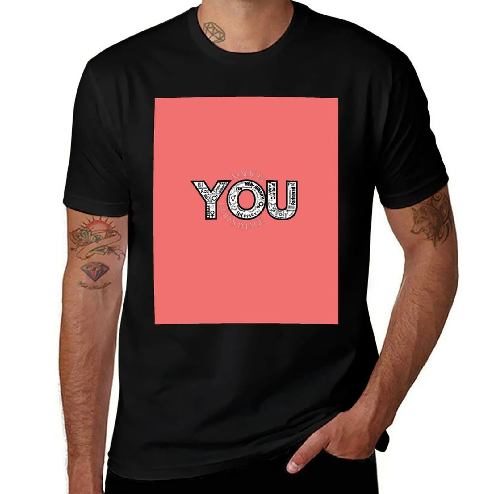 

You: Made in God's Image T-Shirt t shirt custom print man tshirt graphic t shirts for man T-shirt