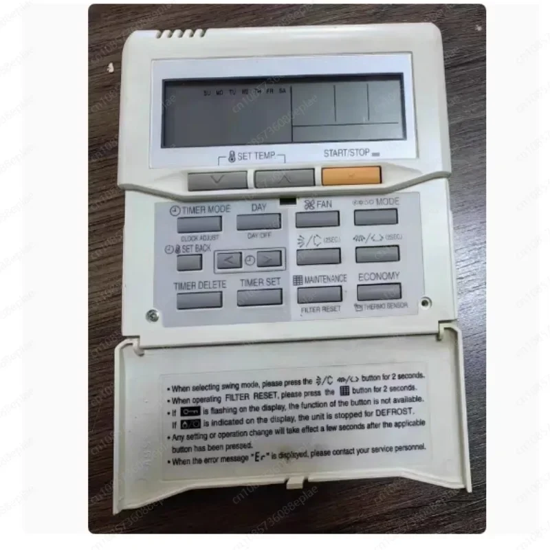 YY Air Conditioner Multi-Split Air Conditioner T/Mini-T Series Universal Wire Controller Machine UTY-RNKY Controller Panel（Used
