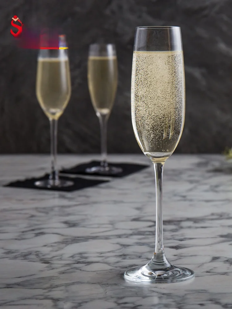 

Spiegelau Crystal Glass Highball Glasses Champagne Glasses Sweet Wine Glasses 2 Piece Set European Style Beverage Accessories