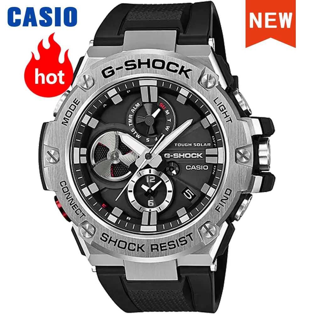 Casio watch for men g shock top brand luxury set 200m Waterproof quartz men watch reloj casio hombre GST-B100-1A