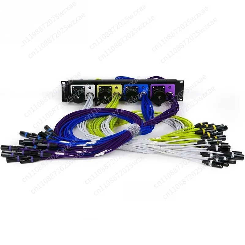 Audio Splitter 4 * 12 Channel Speaker Audio 37P 54P 85P 3 Channel Bidirectional ISO