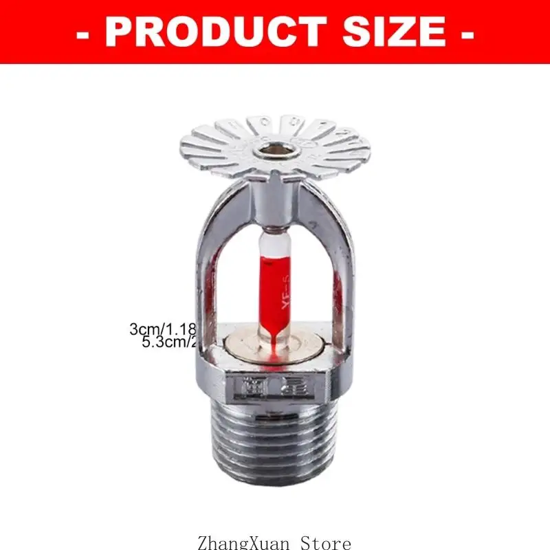 6 Stück hochwertige Kupfer-Feuersprinklerköpfe, Prüfdruck, Brandschutz, 3 x – Detail 6