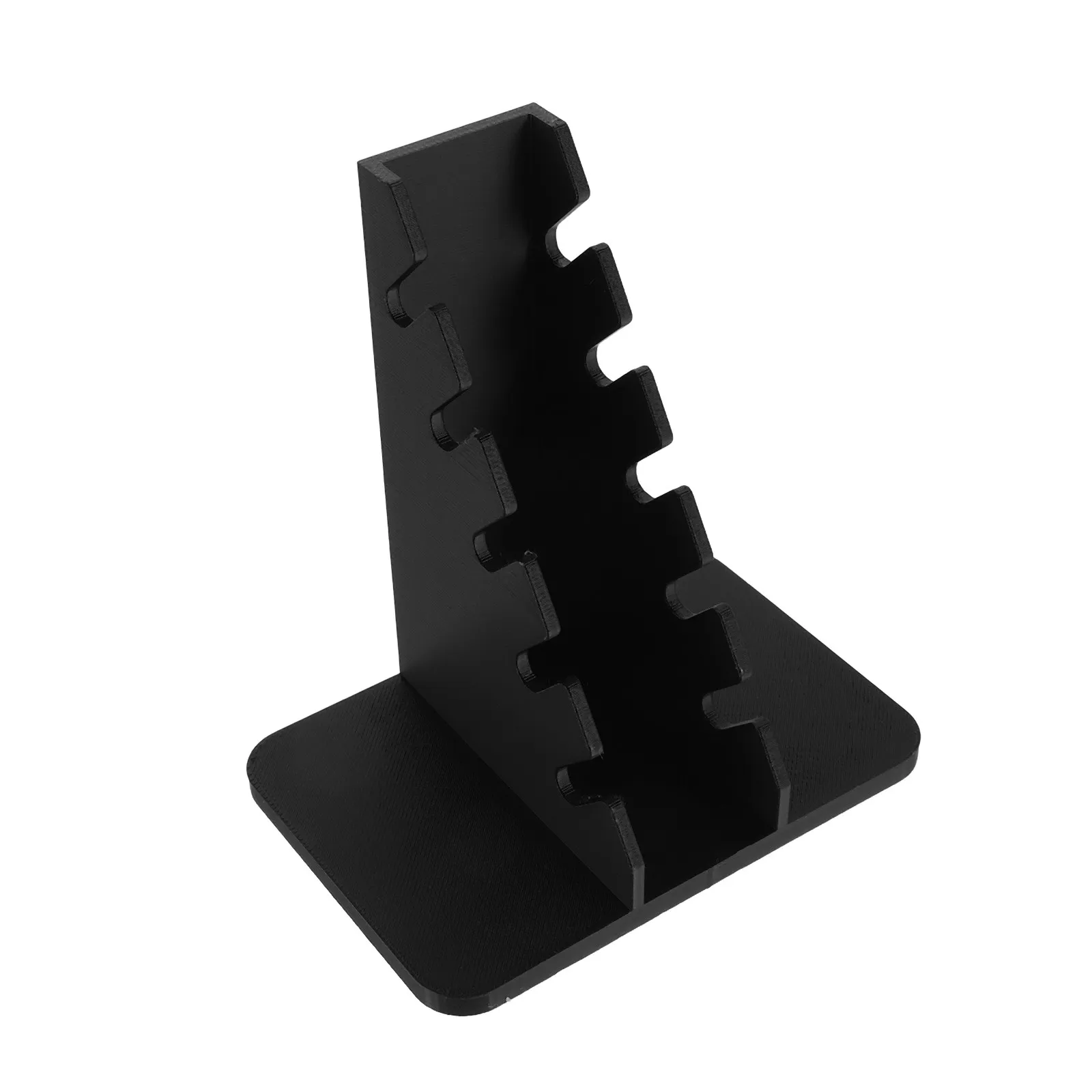 

Подставка для фингербордов, черная, с несколькими отсеками, органайзер для мини-лонгбордов, настольная подставка для хранения фингербордов