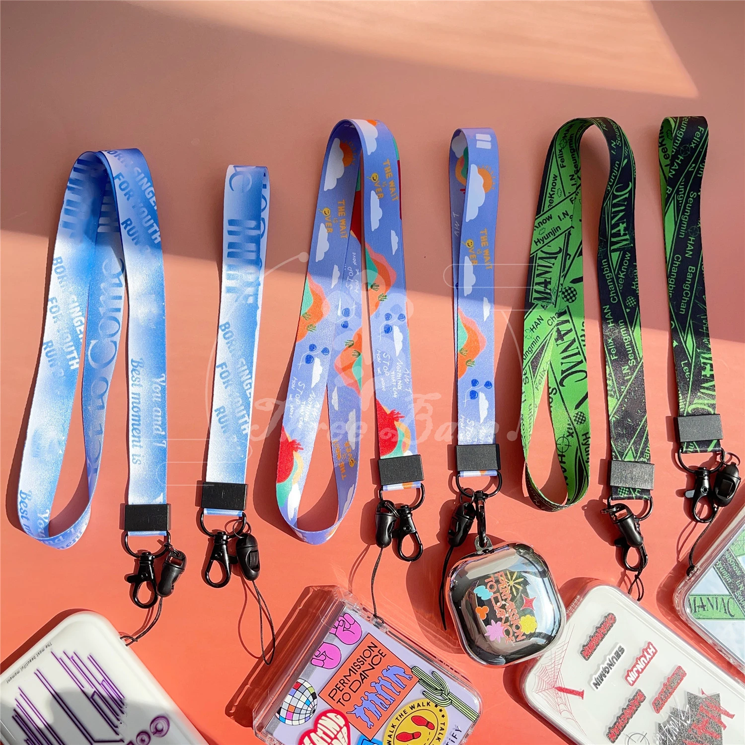 Lanyard Mobile Phone Neck Rope Maniac PTD YTC Thursdays Child Hand Wrist Ring Strap USB lanyard Key String bag Cord Removable