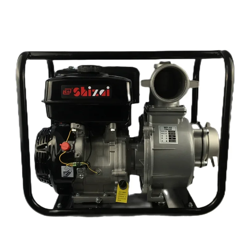 SHIZAI(china)100MM 4Inch 190F Gasoline Engine WP40 Gasoline Water Pump