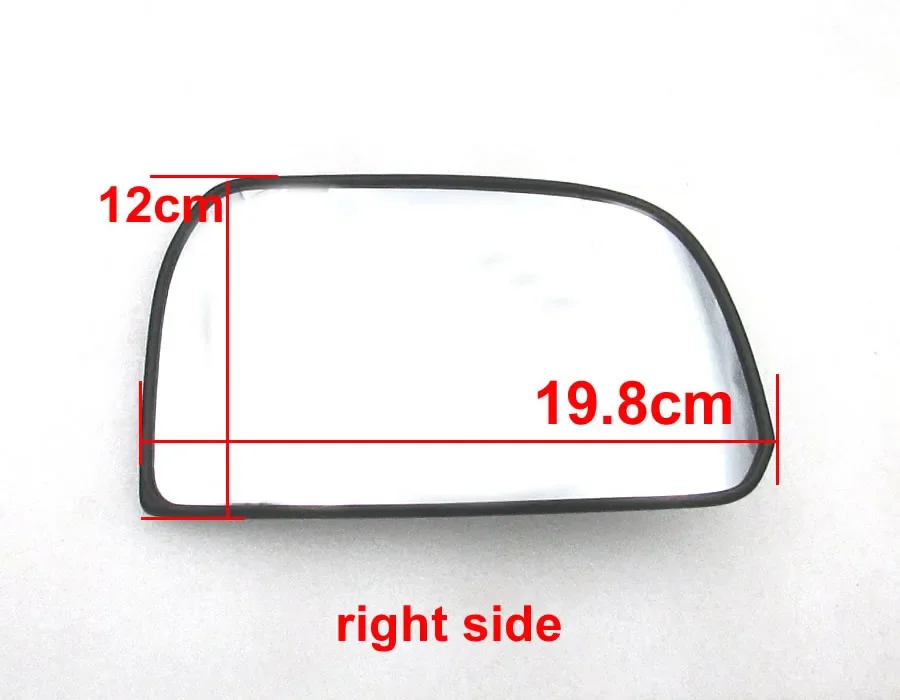 For Hyundai Tucson 2005 2006 2007 2008 Door Wing Rear View Mirrors Lenses Outer Rearview Side Mirror Glass Lens without Heating