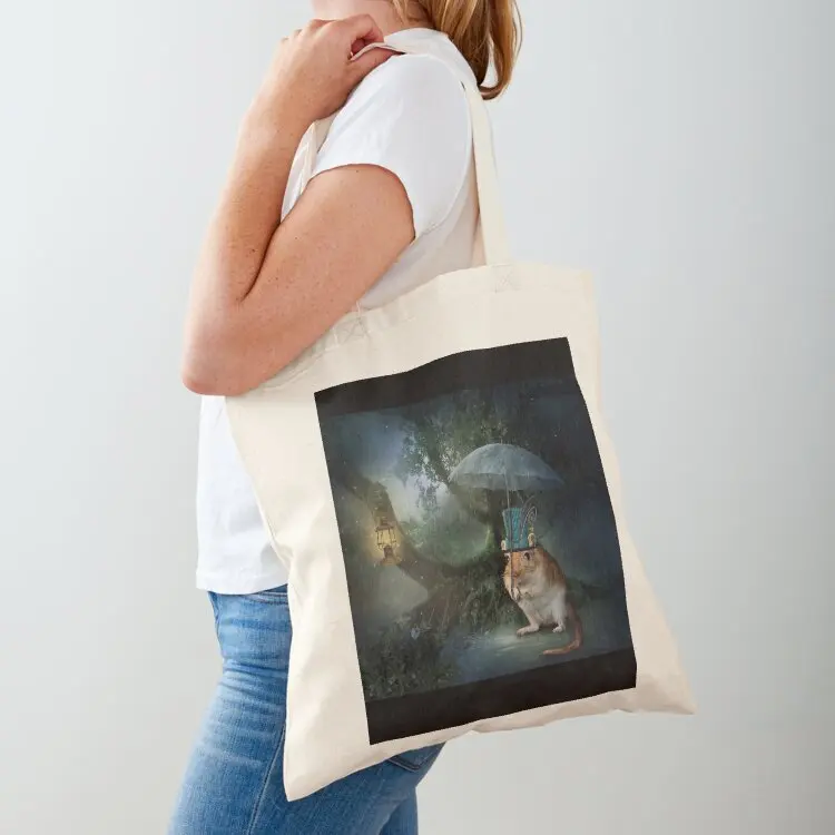 

Steampunk Mouse Tote Bag custom canvas bag Gift bags Handbags women canvas tote