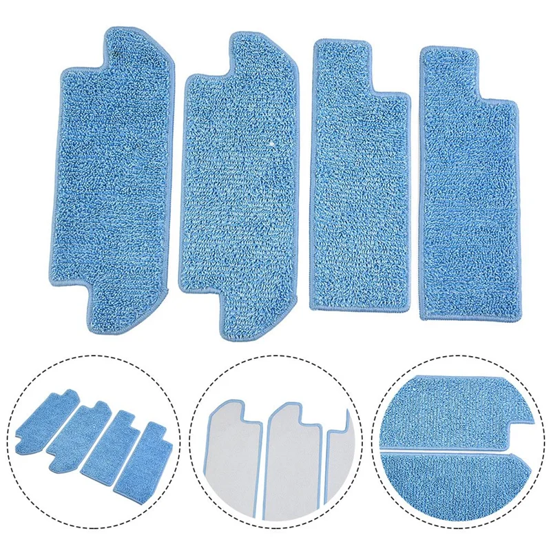 2Set Mop Cloth Accessory Kit for Hobot Legee 669 Robot Vacuum Cleaners Floor Vacuum Carpet Cleaning Cloth Pad