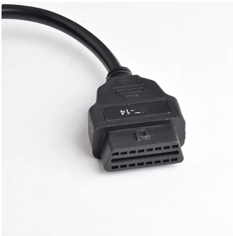 For Caterpillar excavator adapter 14pin to 16P 9pin OBD2 CAT ET3 connecting wire