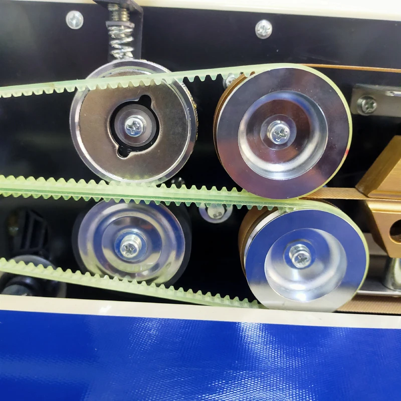 PBOBP Continuous Band Sealer Vertical Automatic Continuous Sealing Machine with Digital Temperature Control For Bag Film