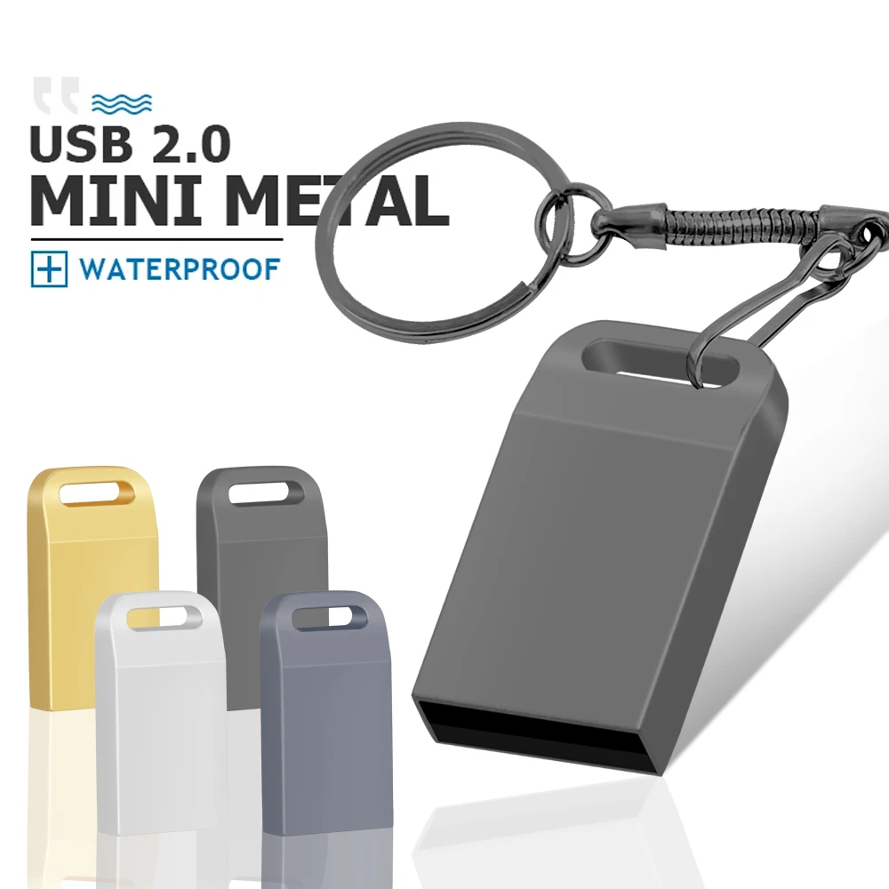 

Super Mini Pendrive Metal USB Flash Drive 2.0 4gb 8gb 16gb 32gb 64gb Pen Drive USB 2.0 Tiny Memory USB Stick U Disk Cle Usb