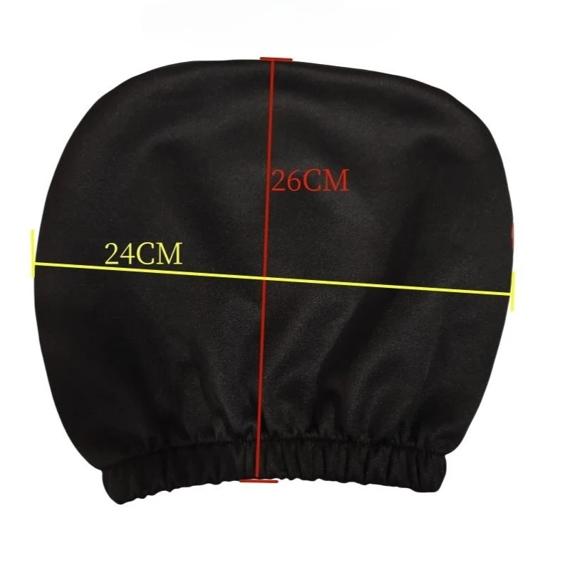 غطاء مسند رأس السيارة من القماش المرن بلون سادة عالمي، غطاء غبار شامل ولا يترك أثرًا، ملحقات سيارات شاحنة وسيارات الدفع الرباعي #5