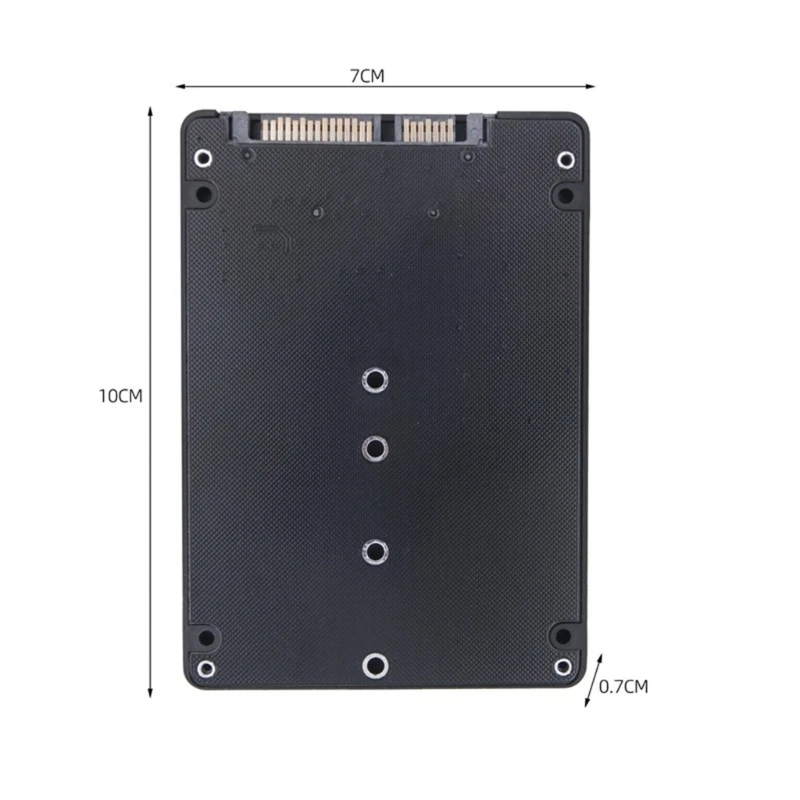 Carte adaptateur convertisseur M.2 NGFF vers SATA3.0, pour construction d'ordinateurs personnalisables, livraison directe