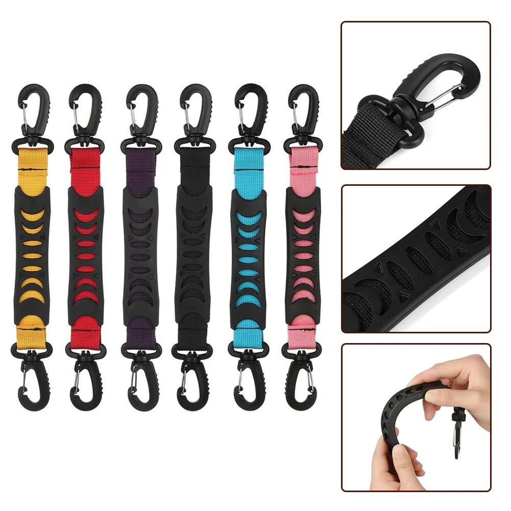 For Inline Speed Skates Skate Carrying Straps Ski Boot Strap Length 12cm Lightweight Labor-saving Nylon Material Various Colors